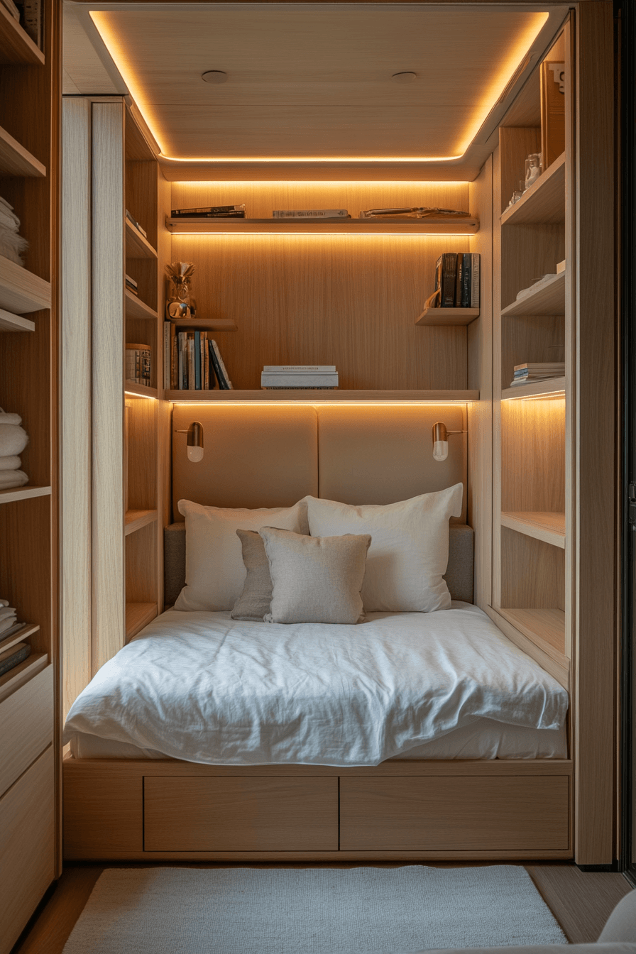 27 Tiny Bedroom Decor Ideas That Maximize Style in Small Spaces