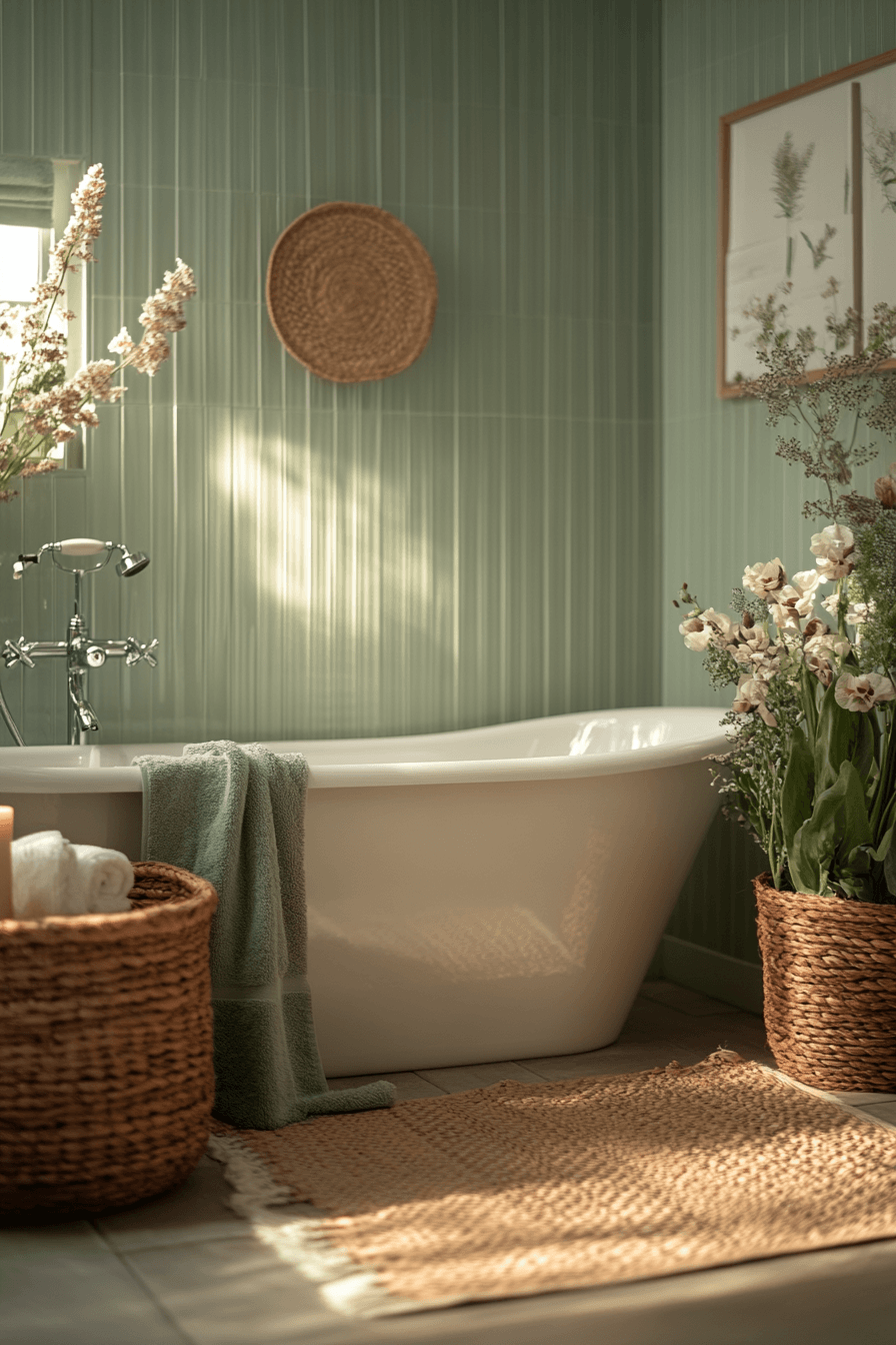 29 Light Sage Green Bathroom Ideas That Feel Fresh, Calm, and Beautiful