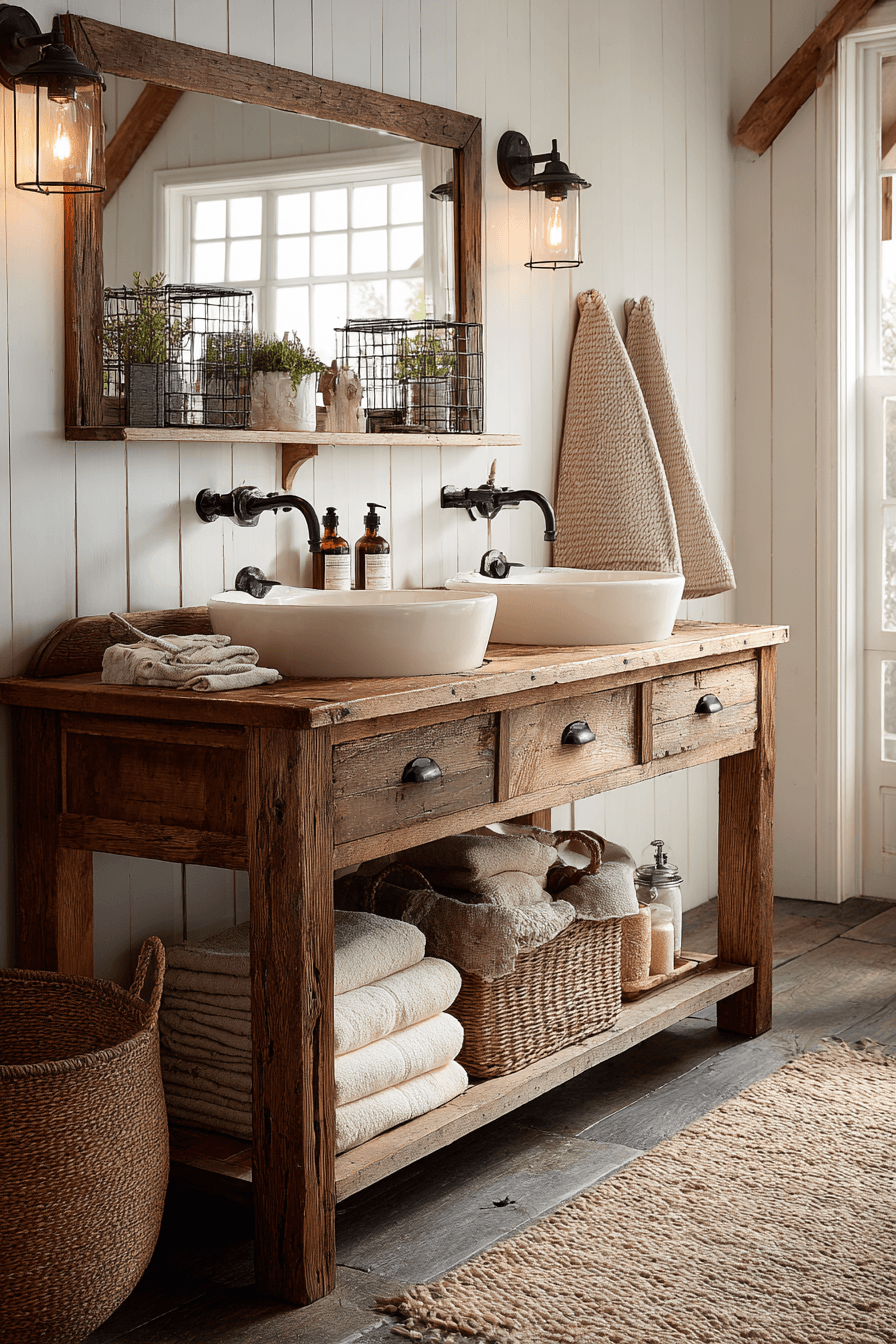 29 Double Sink Bathroom Vanity Ideas That Look Beautiful and Make Life Easier