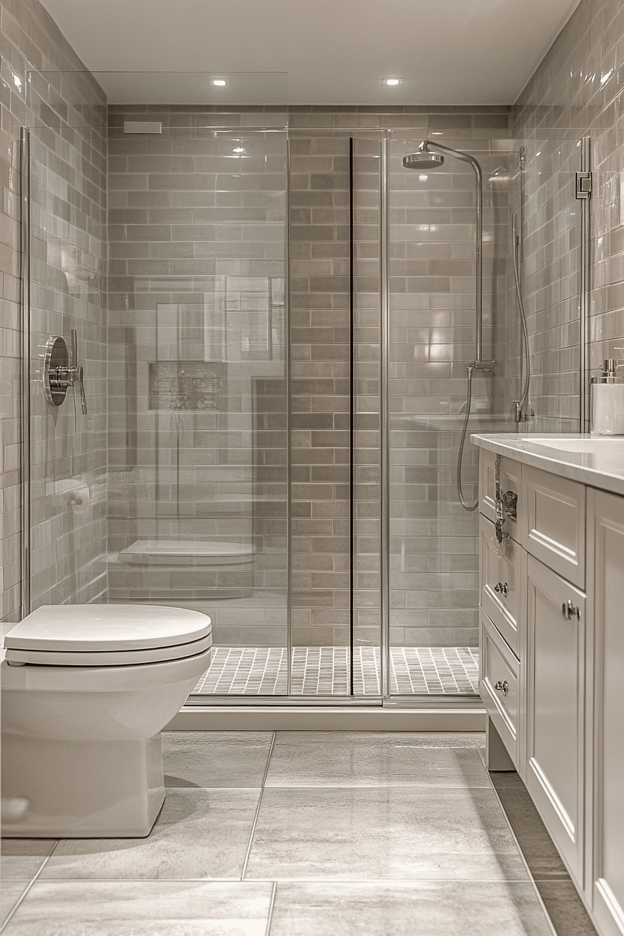 27 Small Bathroom Tile Ideas That Make Compact Spaces Look Way More Stylish