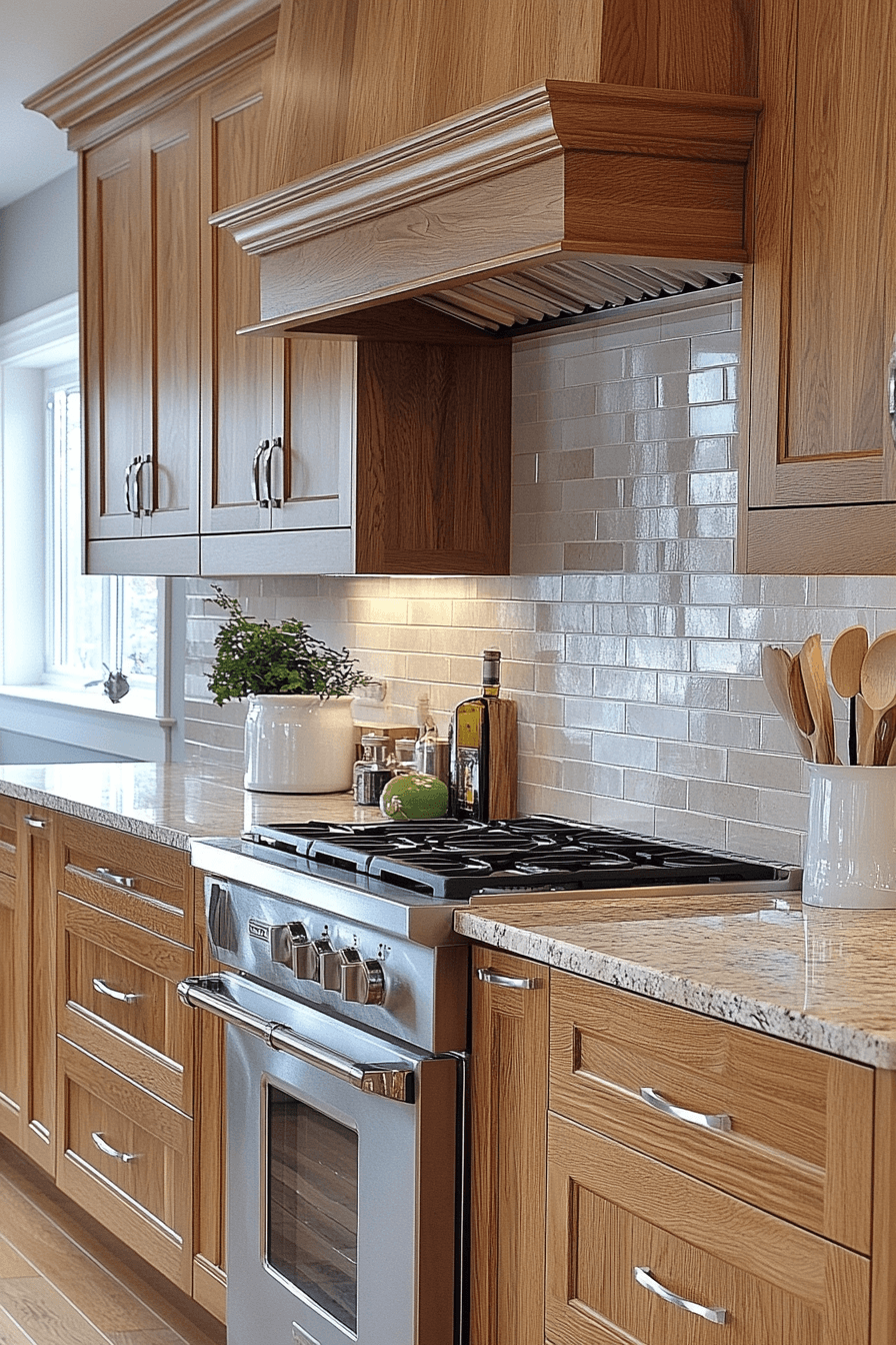 29 Honey Oak Kitchen Cabinets Ideas That Make This Classic Look Feel Fresh Again
