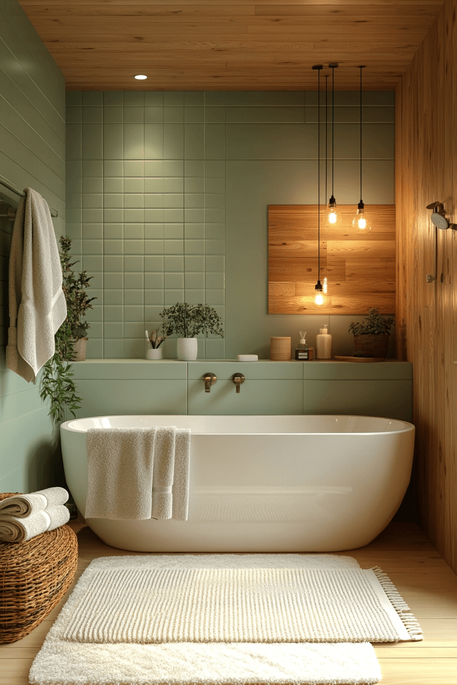 27 Sage Green Bathroom Decor Ideas That Feel Calm, Pretty, and Spa-Like