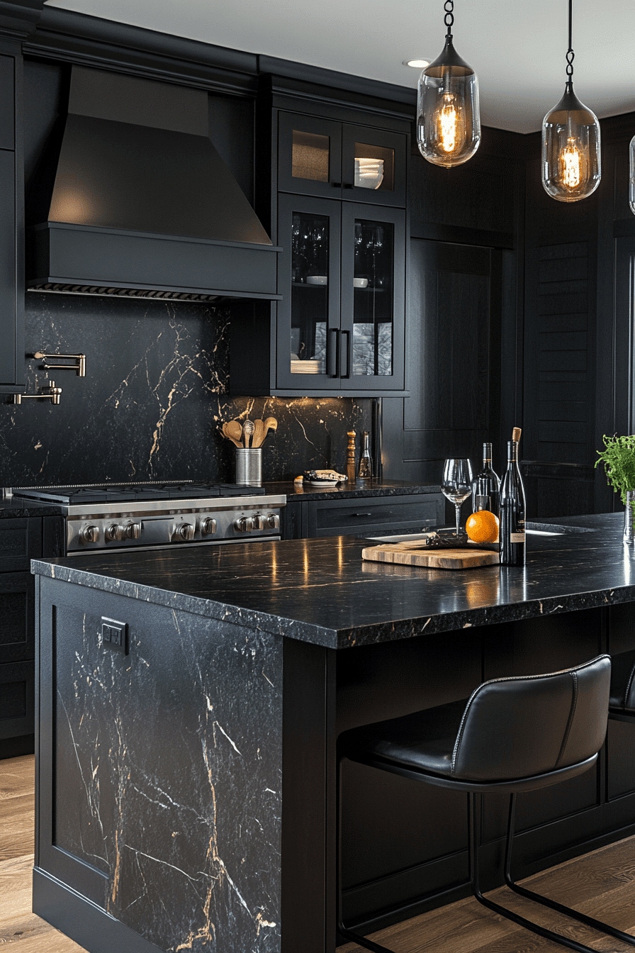 27 Dark Kitchen Cabinets Ideas That Bring Drama and Sophistication