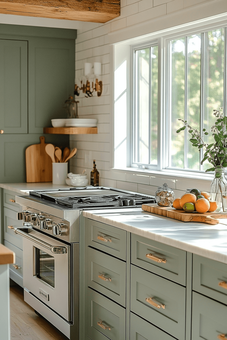 27 Sage Green and Wood Kitchen Ideas That Feel Warm, Stylish, and Wonderfully Inviting