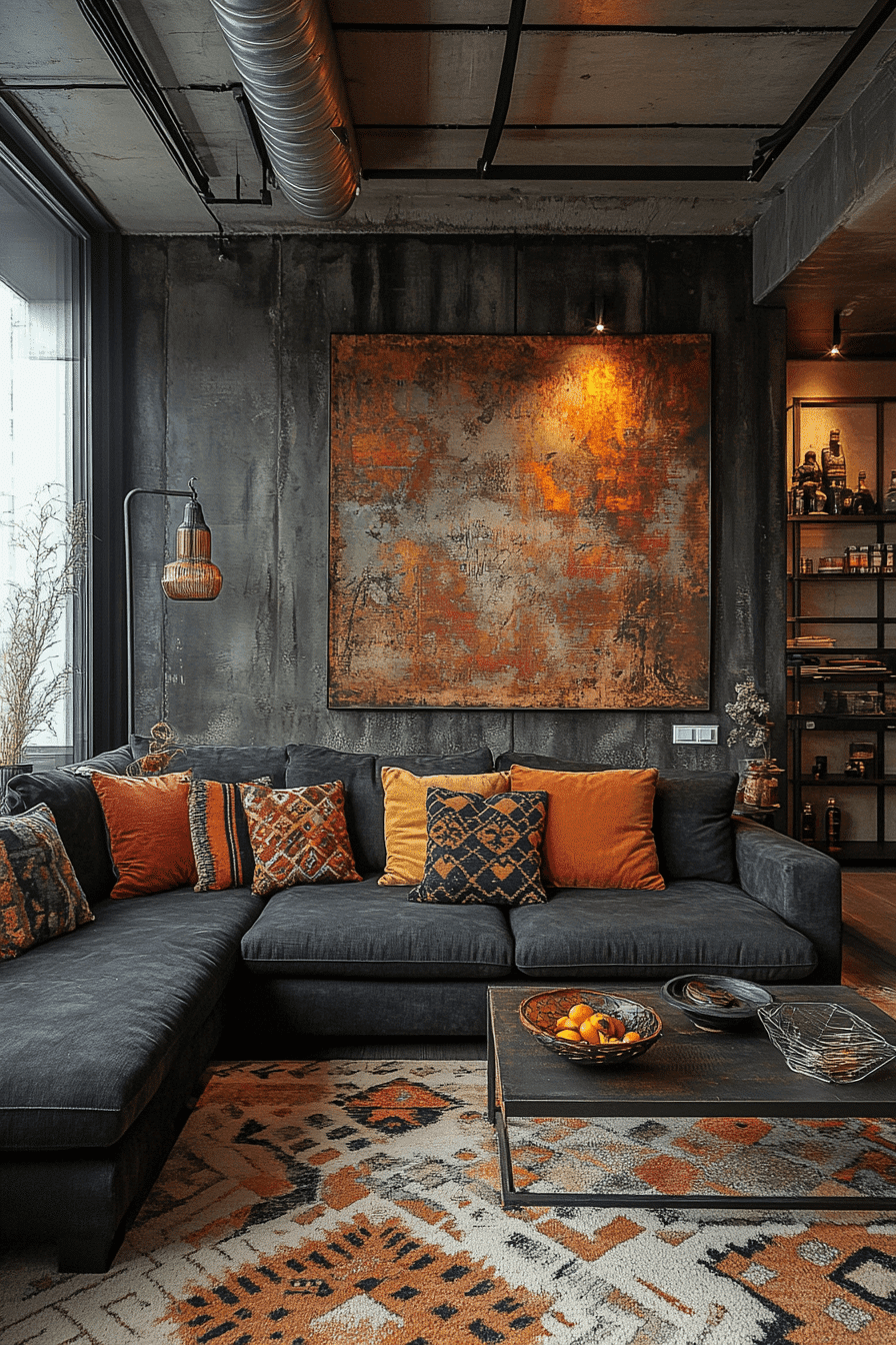 29 Dark Grey Sofa Living Room Ideas That Look Chic, Cozy, and Elevated