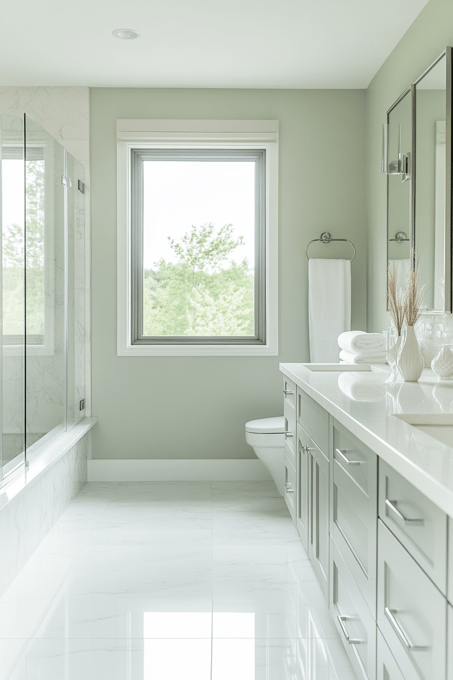 29 Light Sage Green Bathroom Ideas That Feel Fresh, Calm, and Beautiful