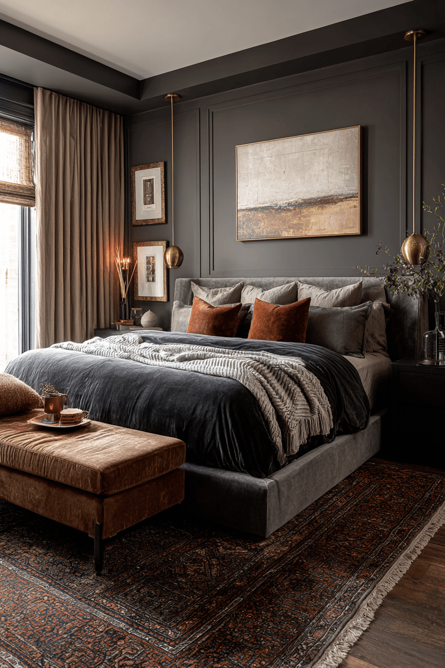 29 Dark Boho Bedroom Ideas That Feel Moody, Cozy, and Beautifully Styled