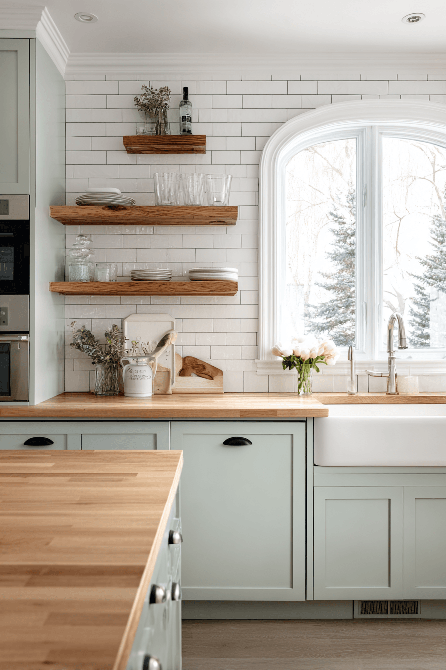 27 Sage Green and Wood Kitchen Ideas That Feel Warm, Stylish, and Wonderfully Inviting