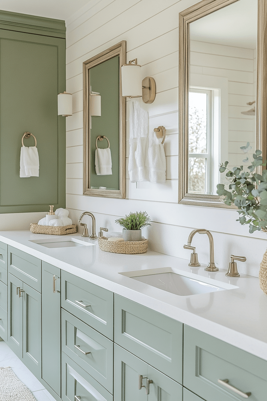 27 Sage Green and White Bathroom Ideas That Feel Fresh, Calm, and Beautifully Timeless