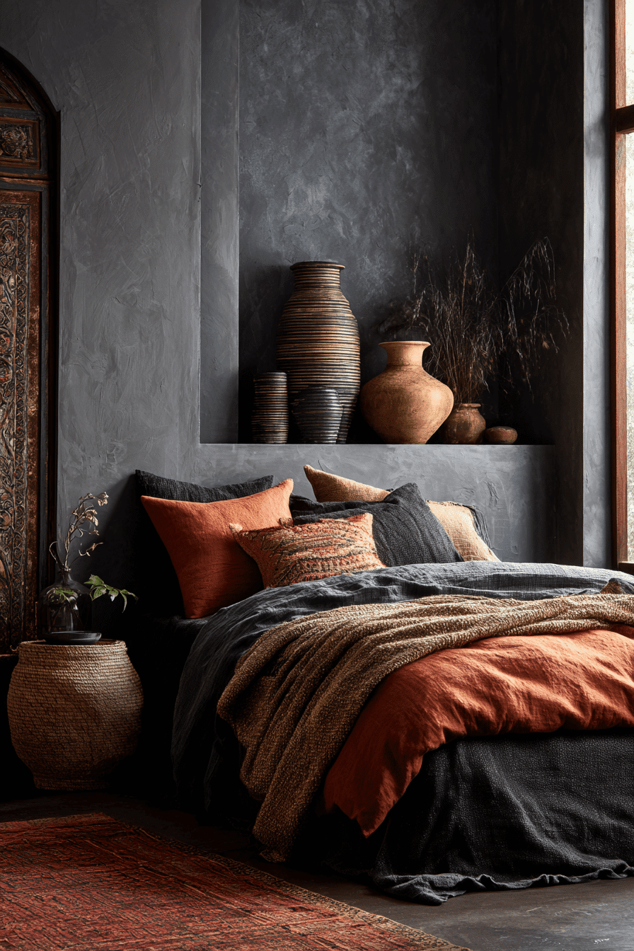 29 Dark Boho Bedroom Ideas That Feel Moody, Cozy, and Beautifully Styled