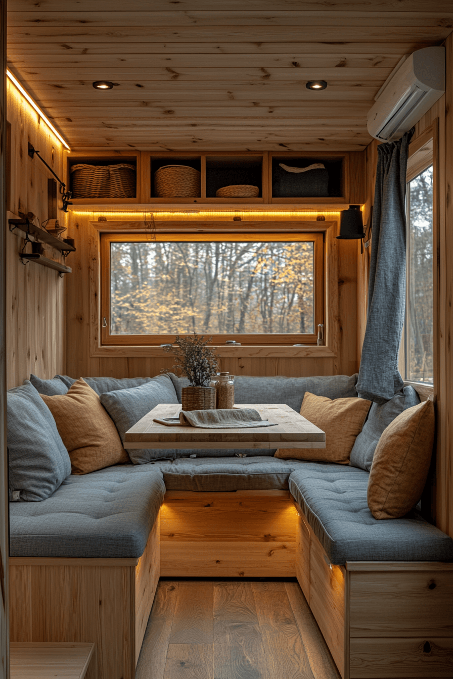 27 Tiny Cabins Interiors That Feel Warm, Characterful, and Wonderfully Cozy