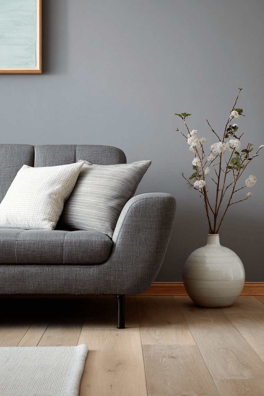 29 Dark Grey Sofa Living Room Ideas That Look Chic, Cozy, and Elevated