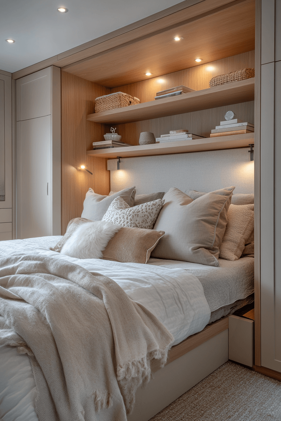 27 Tiny Bedroom Decor Ideas That Maximize Style in Small Spaces