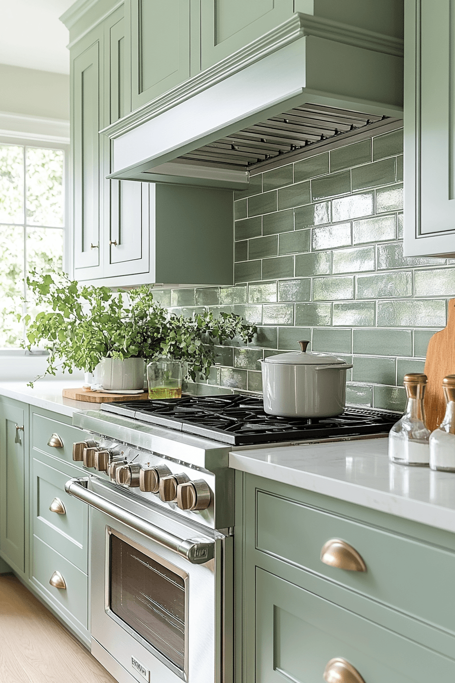 27 Sage Green Backsplash Kitchen Ideas That Make the Whole Space Feel Instantly Prettier