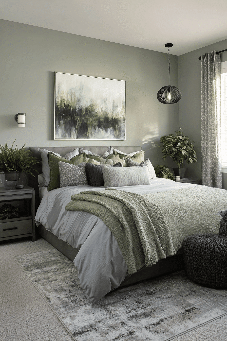 27 Sage Green and Grey Bedroom Ideas That Feel Calm, Sophisticated, and Cozy