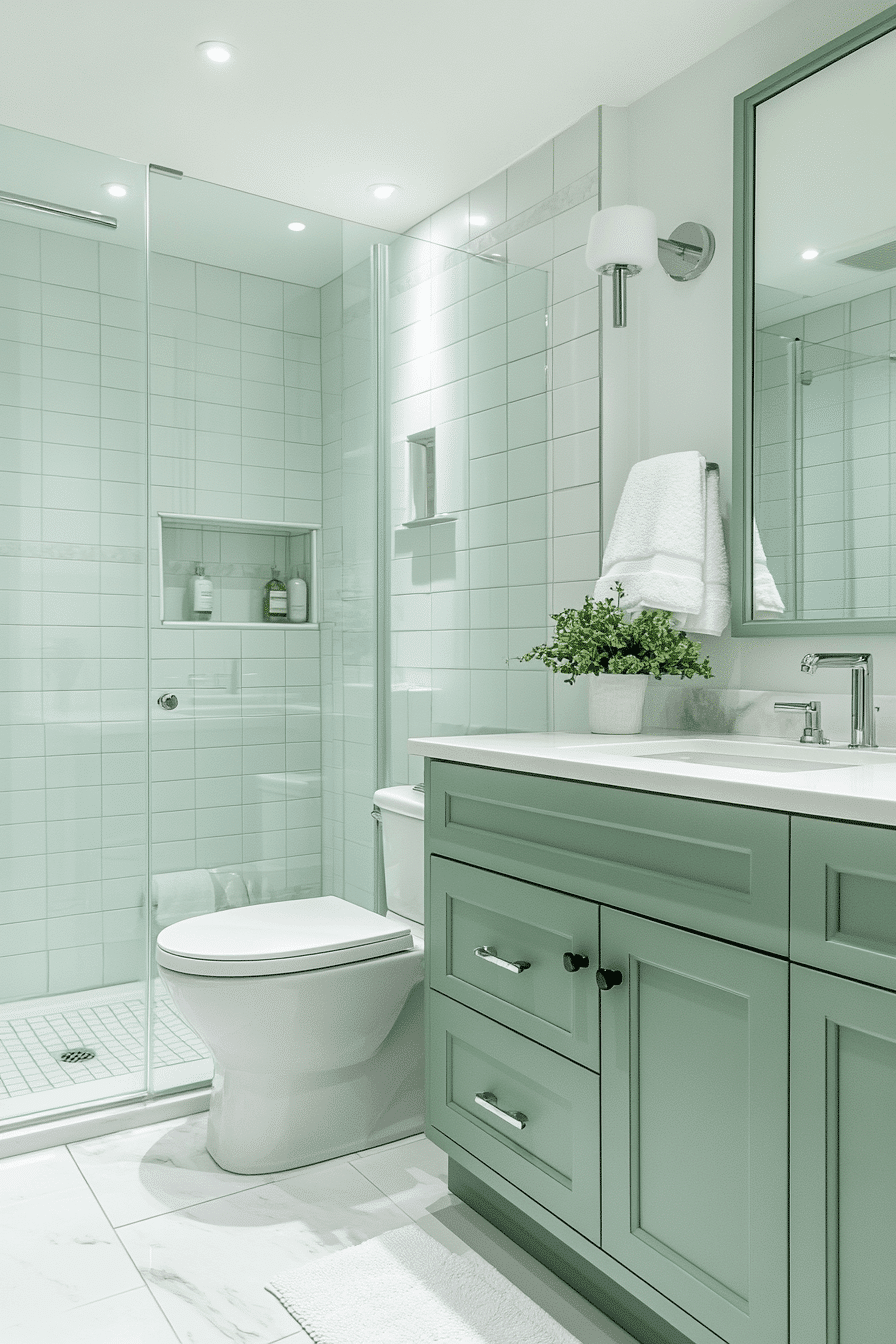 27 Sage Green and White Bathroom Ideas That Feel Fresh, Calm, and Beautifully Timeless