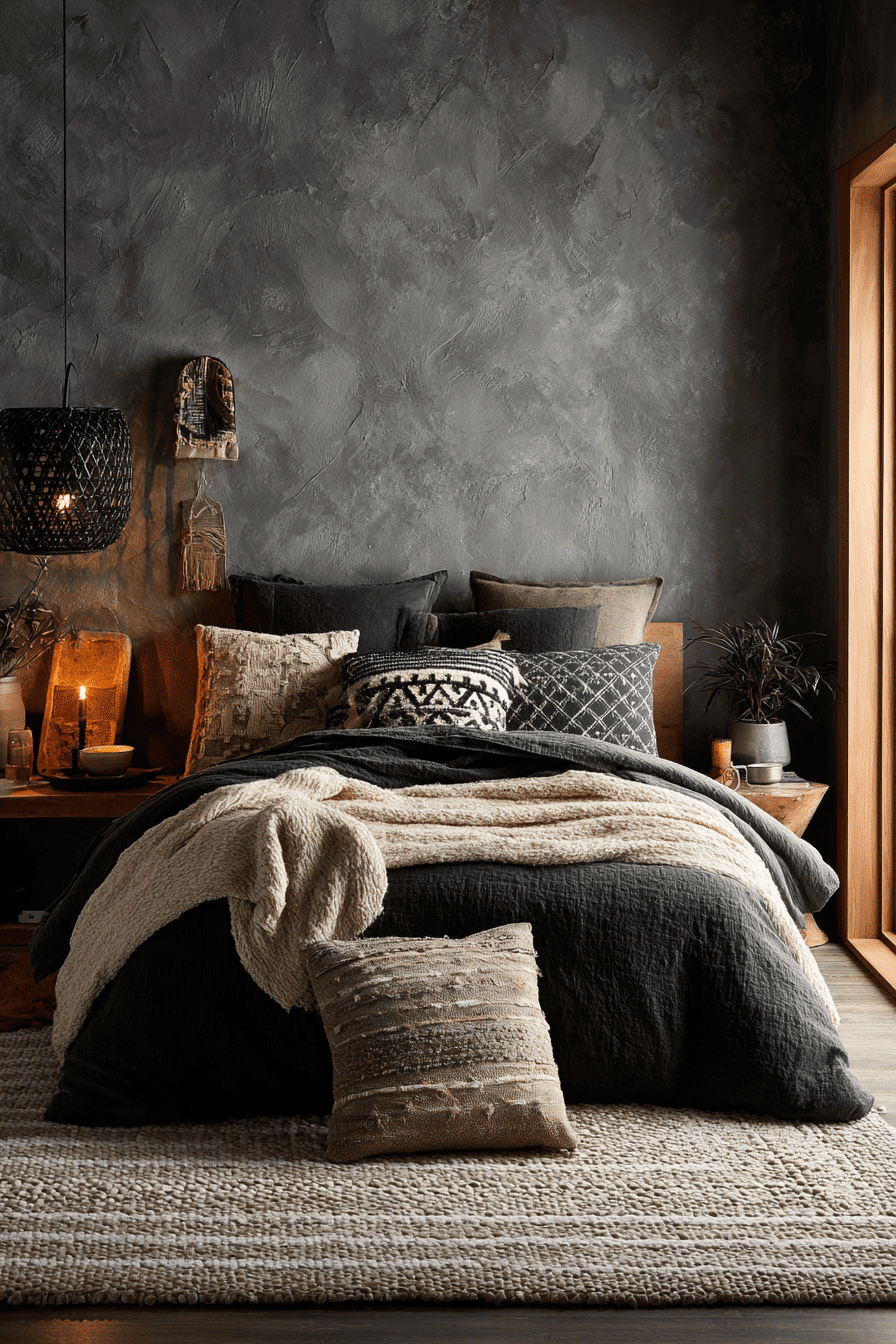 29 Dark Boho Bedroom Ideas That Feel Moody, Cozy, and Beautifully Styled