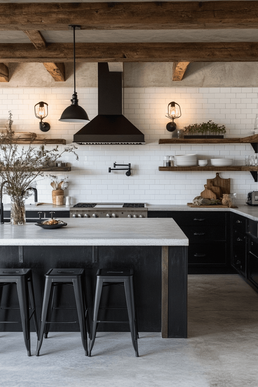 27 Black and White Modern Kitchen Ideas That Feel Sleek, Bold, and Timeless
