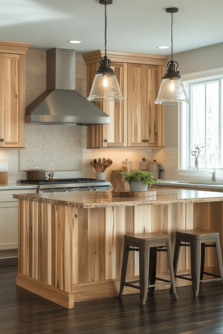 29 Hickory Kitchen Cabinets Ideas That Bring Warmth and Character to Your Kitchen