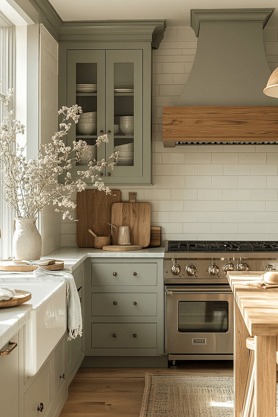 27 Sage Green and Wood Kitchen Ideas That Feel Warm, Stylish, and Wonderfully Inviting
