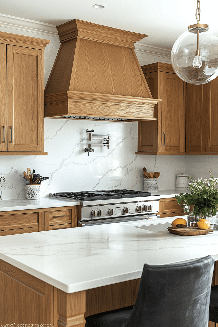 29 Honey Oak Kitchen Cabinets Ideas That Make This Classic Look Feel Fresh Again