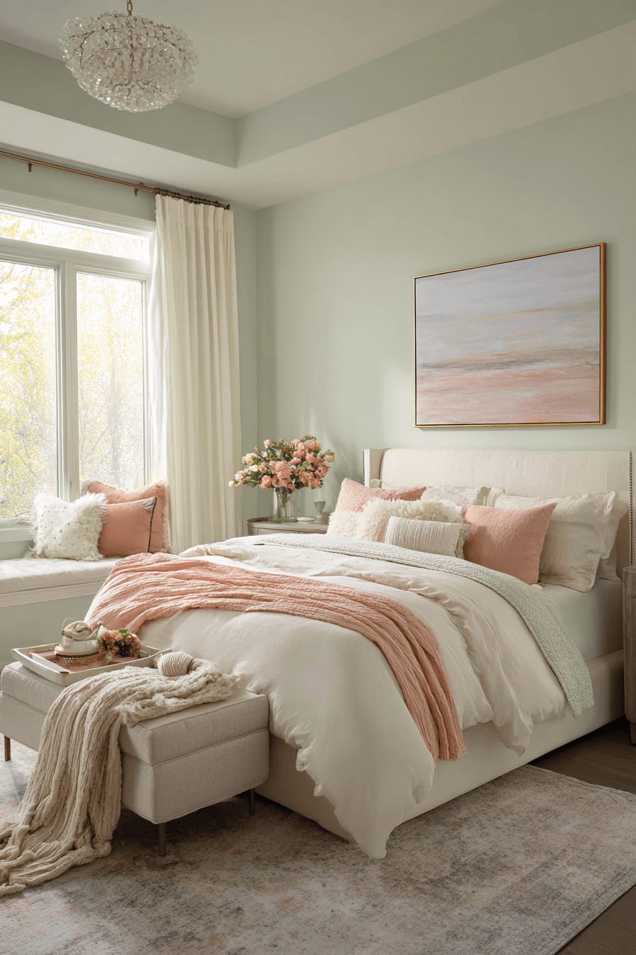 29 Light Sage Green Bedroom Ideas That Feel Fresh, Calm, and Beautiful