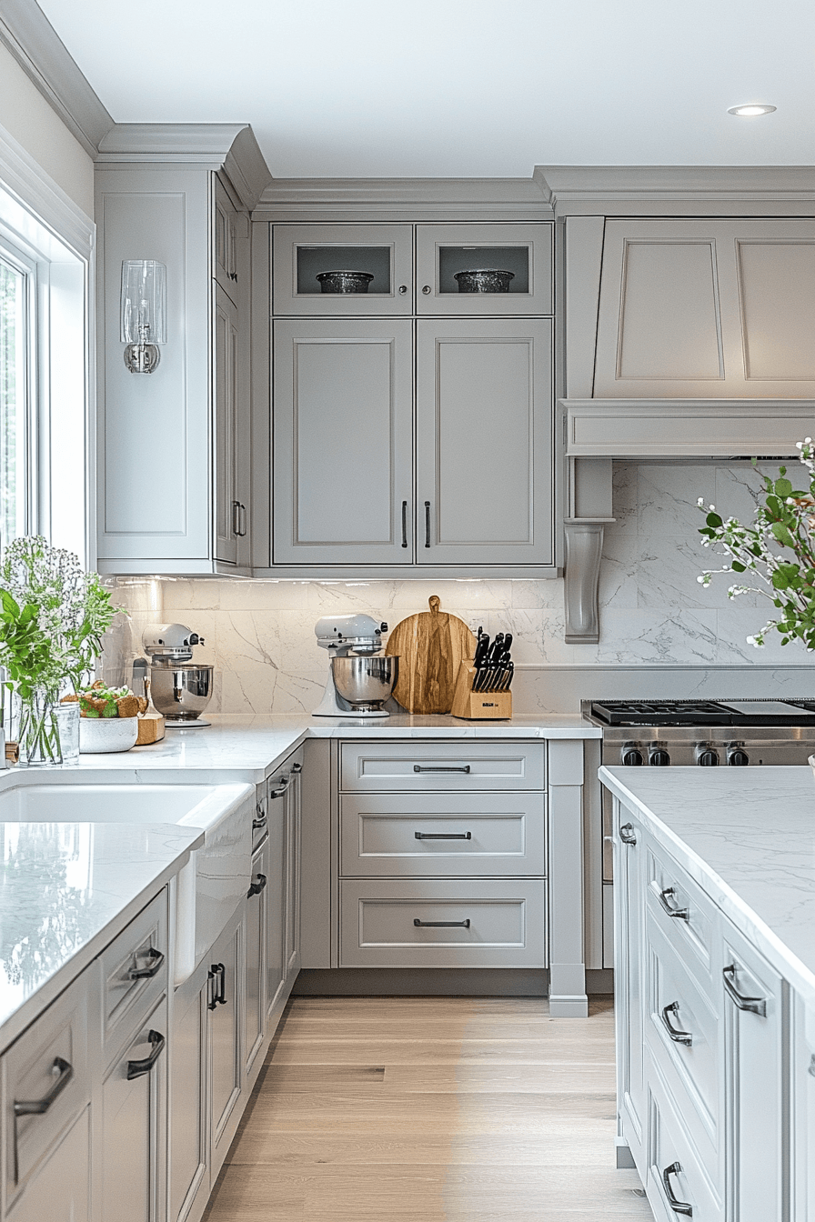 29 Light Grey Kitchen Cabinets Ideas That Feel Fresh, Elegant, and Timeless