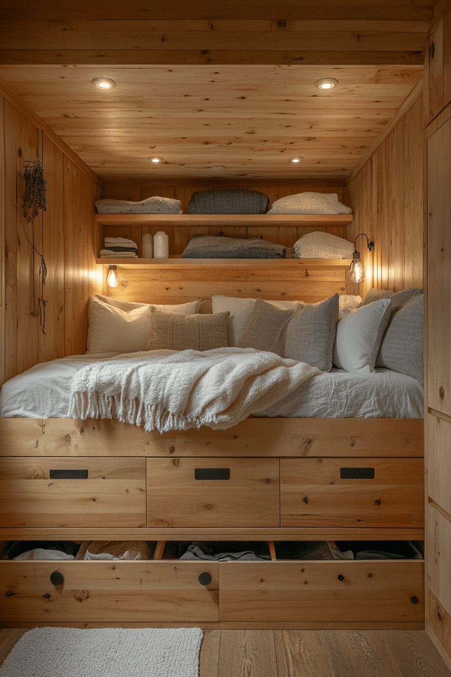 27 Tiny Cabins Interiors That Feel Warm, Characterful, and Wonderfully Cozy