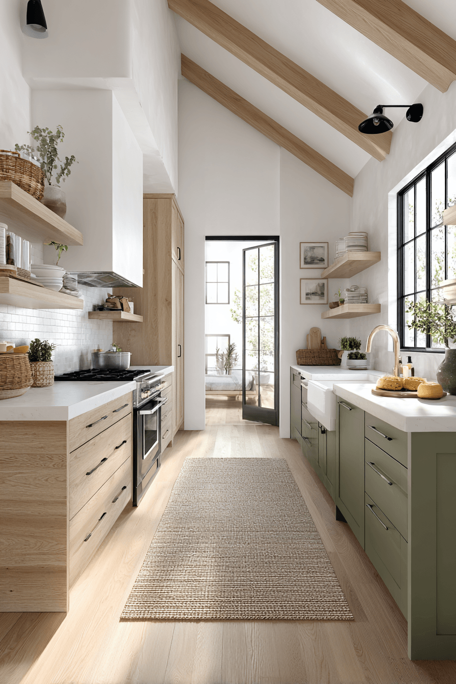 27 Sage Green and Wood Kitchen Ideas That Feel Warm, Stylish, and Wonderfully Inviting
