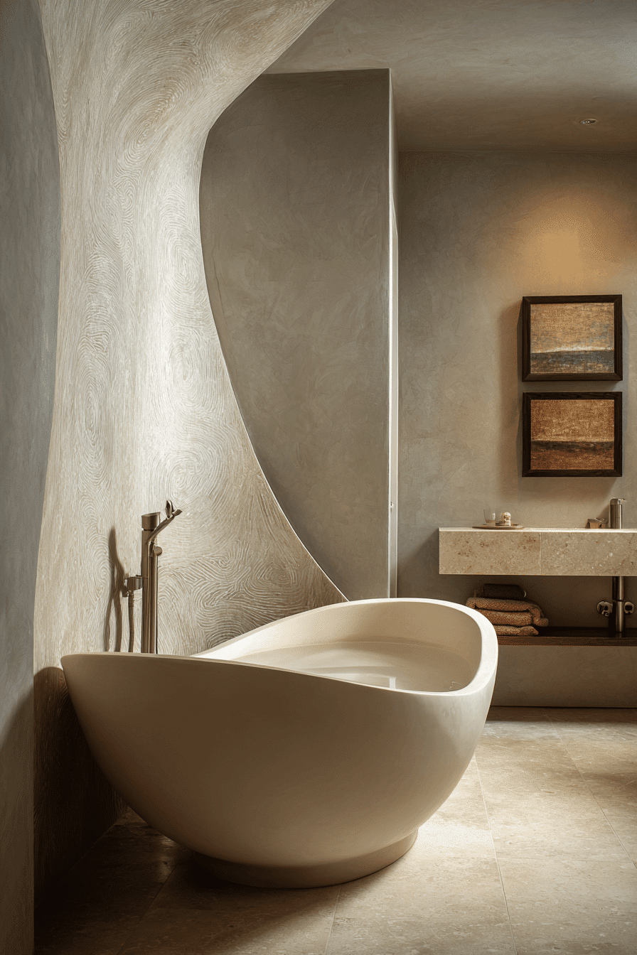 27 Wabi Sabi Bathroom Ideas That Feel Serene, Natural, and Timelessly Beautiful