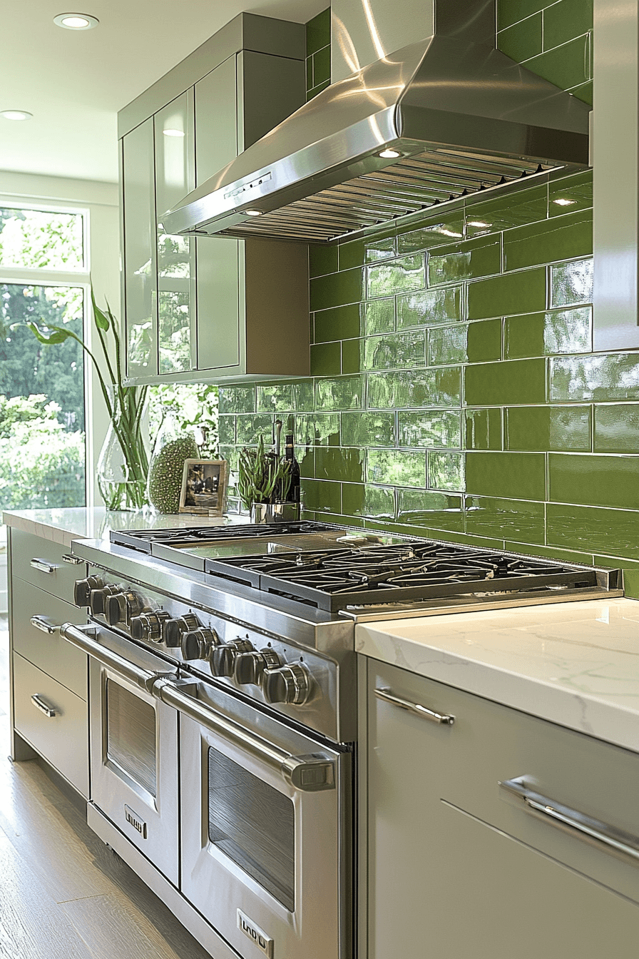 27 Sage Green Backsplash Kitchen Ideas That Make the Whole Space Feel Instantly Prettier