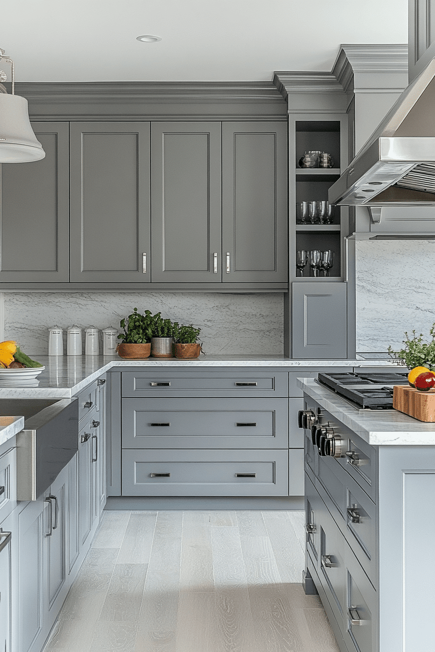 29 Light Grey Kitchen Cabinets Ideas That Feel Fresh, Elegant, and Timeless