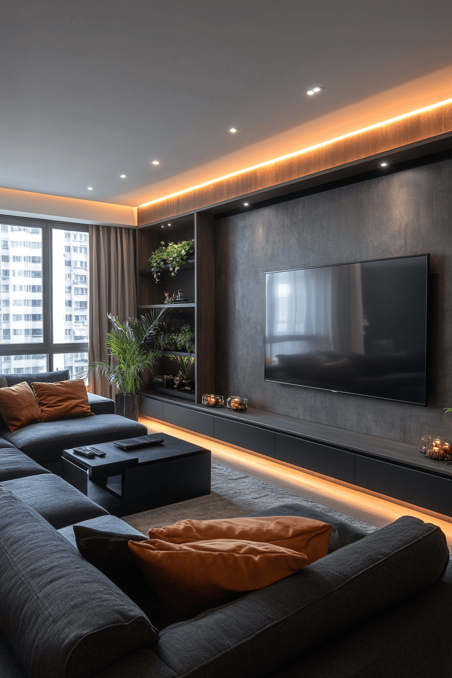 29 Dark Grey Sofa Living Room Ideas That Look Chic, Cozy, and Elevated