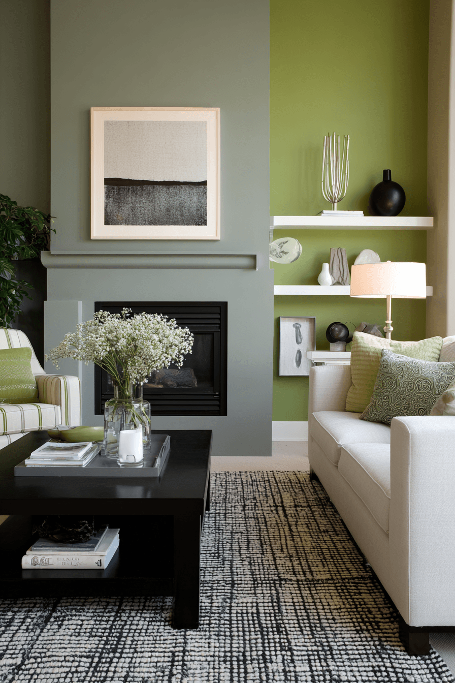 27 Sage Green and Grey Living Room Ideas That Feel Calm, Chic, and Beautifully Relaxed