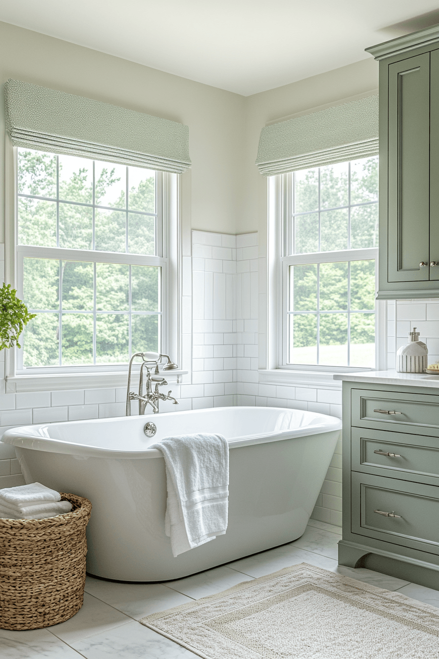 27 Sage Green and White Bathroom Ideas That Feel Fresh, Calm, and Beautifully Timeless
