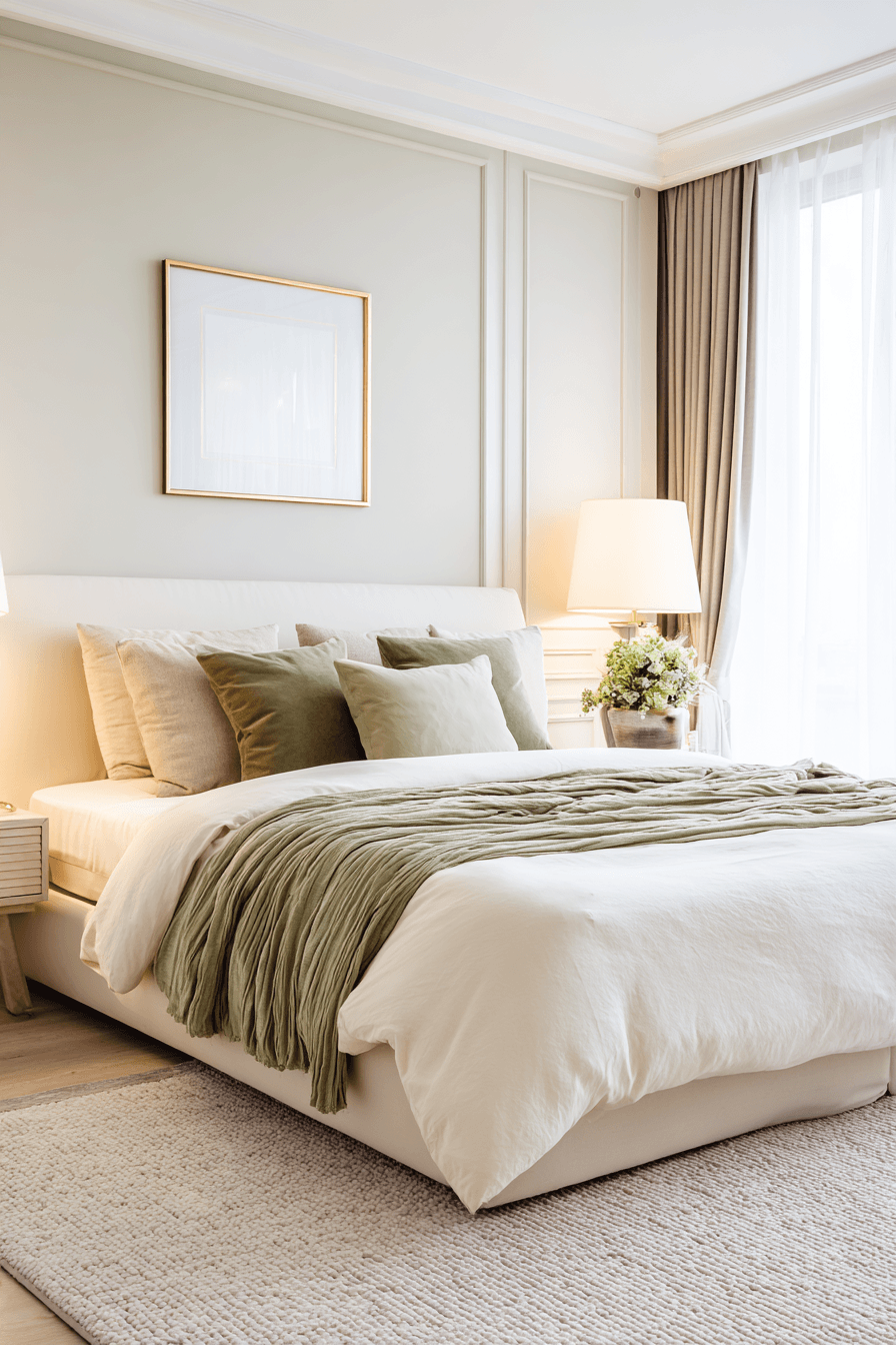 27 Sage Green and Cream Bedroom Ideas That Feel Soft, Calm, and Beautifully Cozy