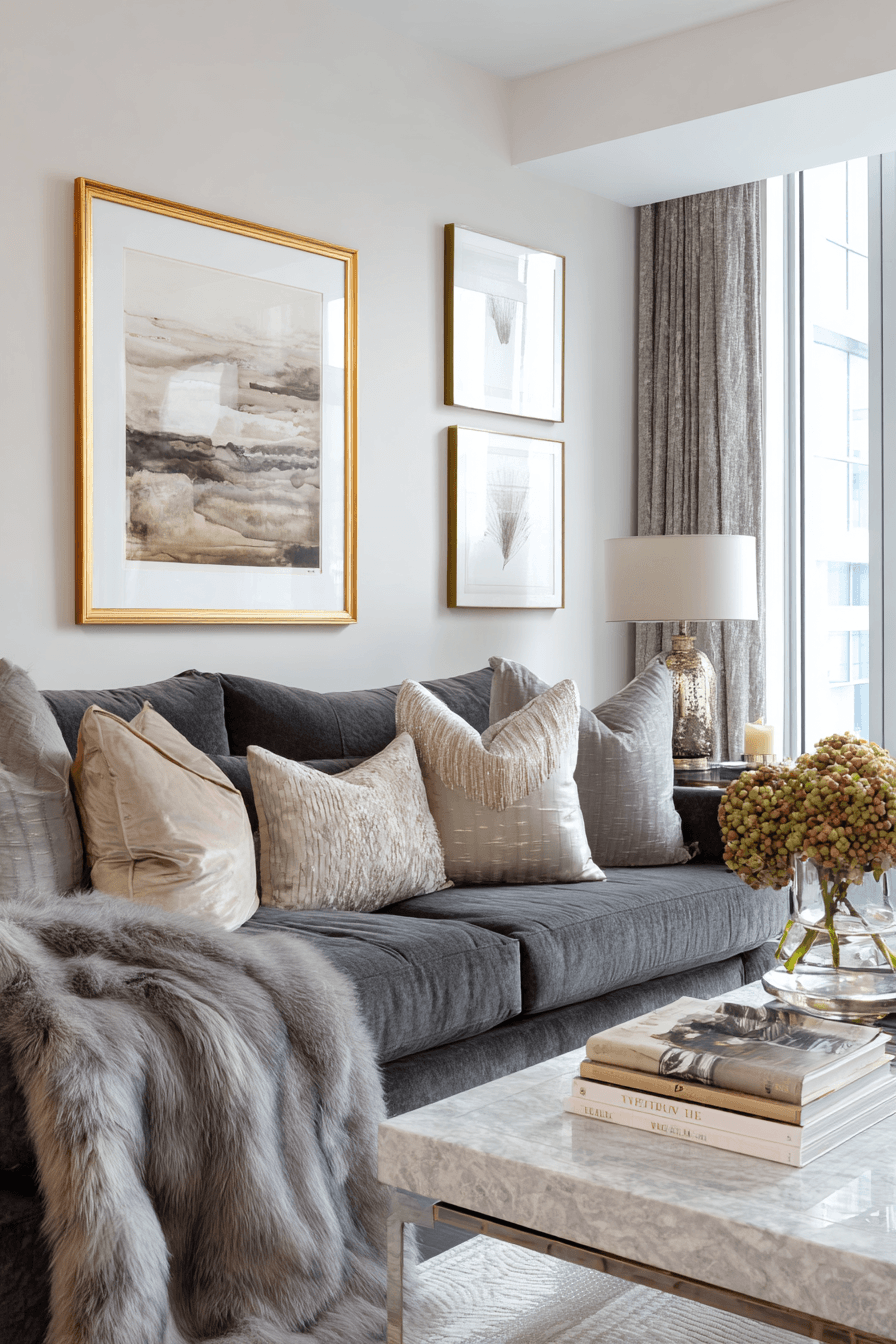 29 Dark Grey Sofa Living Room Ideas That Look Chic, Cozy, and Elevated