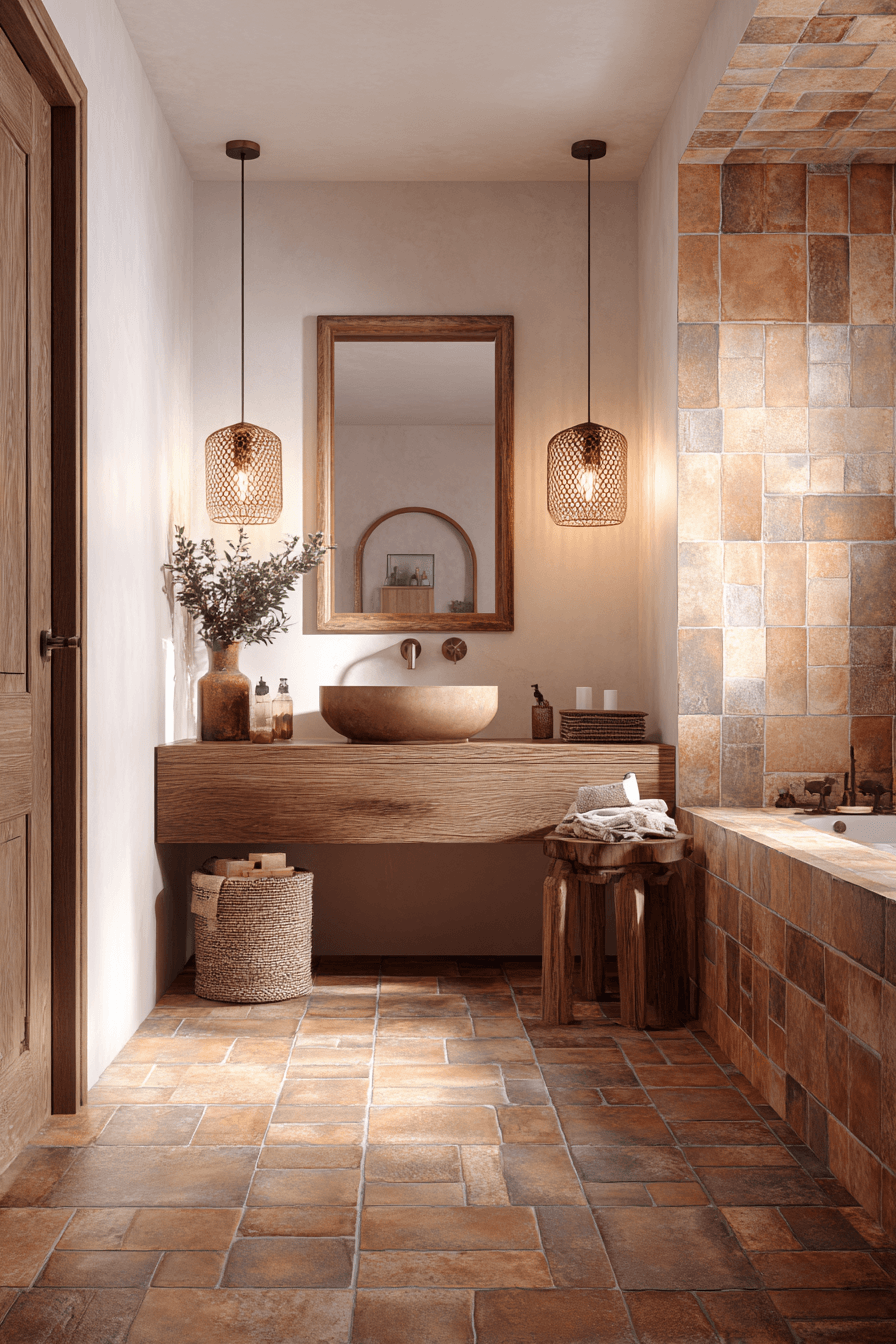 27 Small Bathroom Tile Ideas That Make Compact Spaces Look Way More Stylish