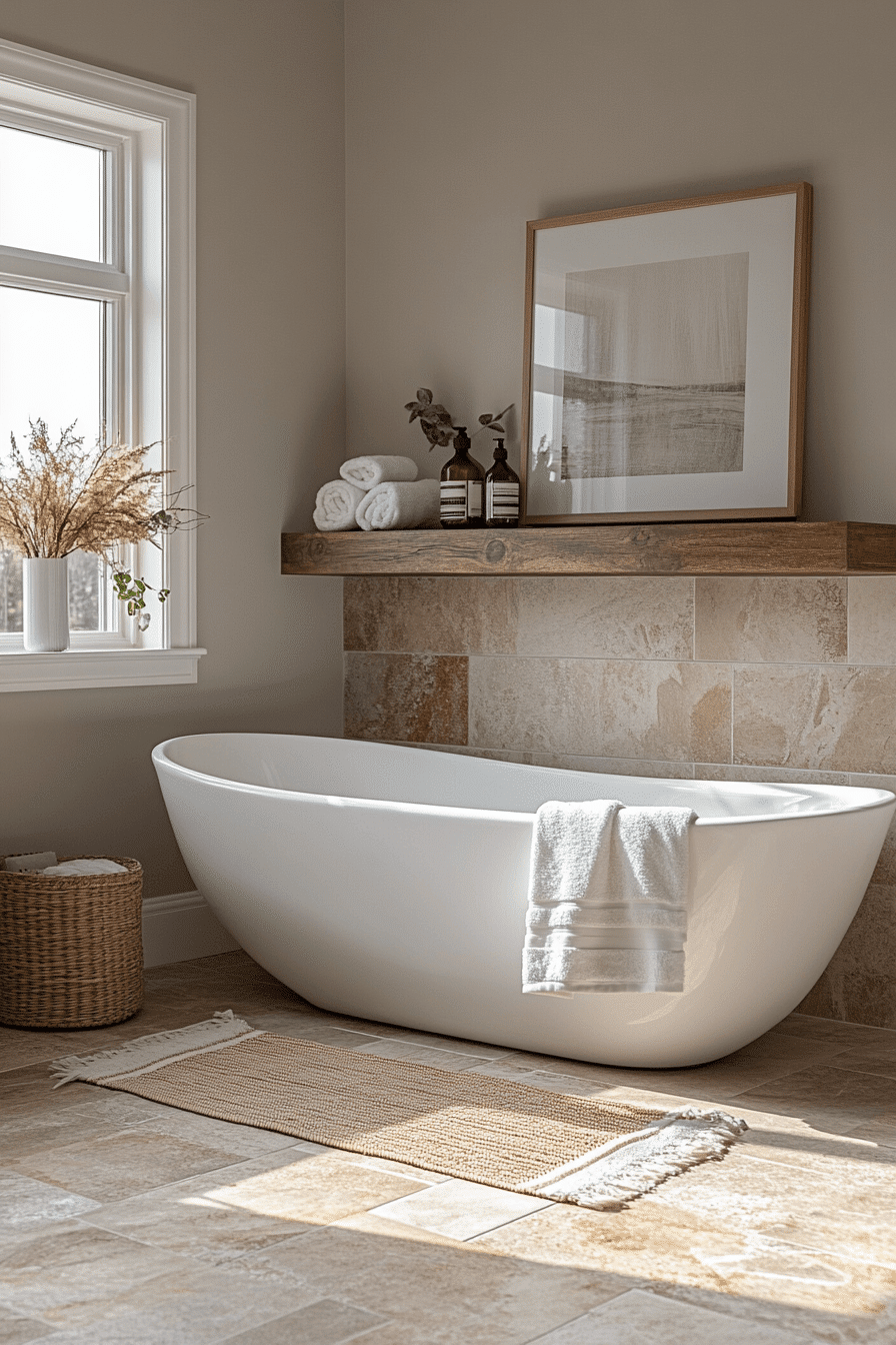 29 Cozy Bathroom Ideas That Make Your Space Feel Warm and Relaxing