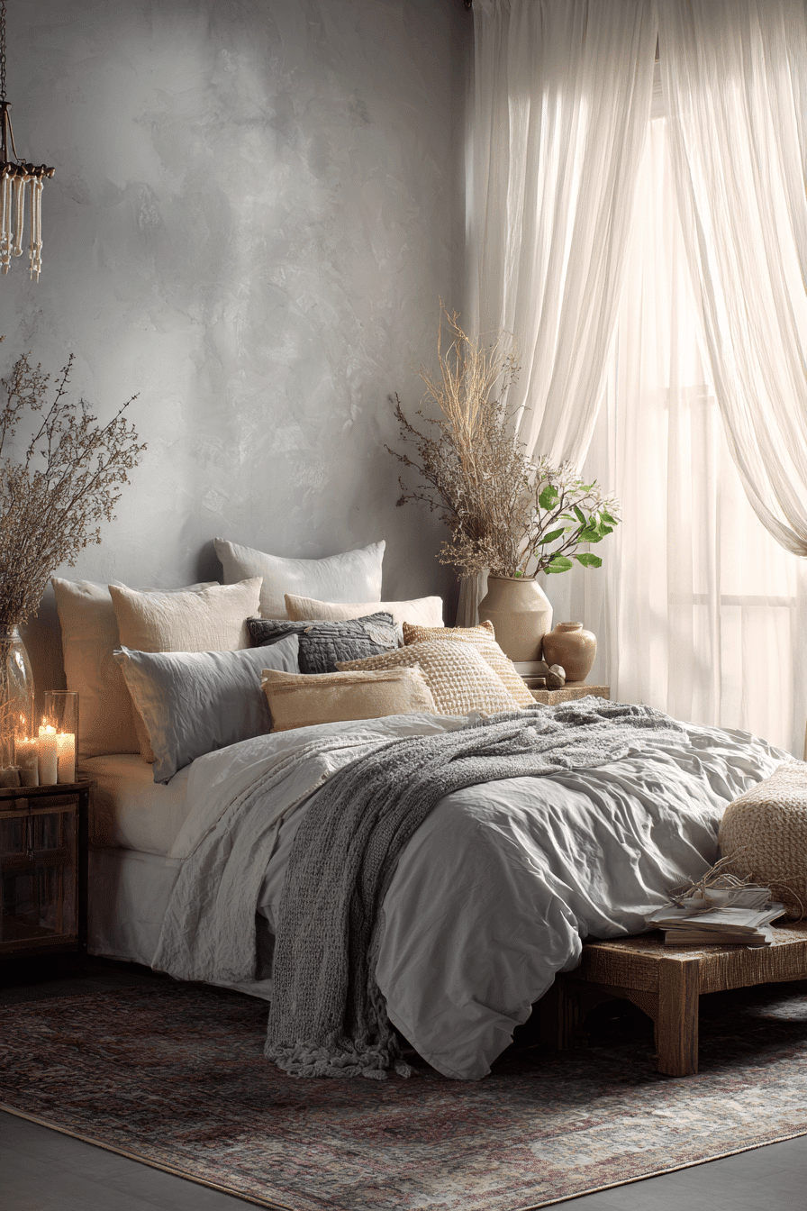 29 Dark Boho Bedroom Ideas That Feel Moody, Cozy, and Beautifully Styled