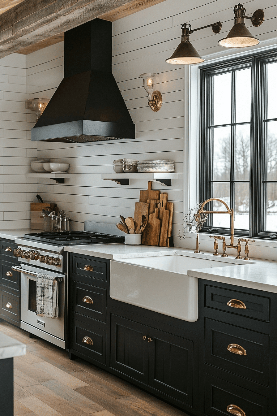 27 Black and White Modern Kitchen Ideas That Feel Sleek, Bold, and Timeless