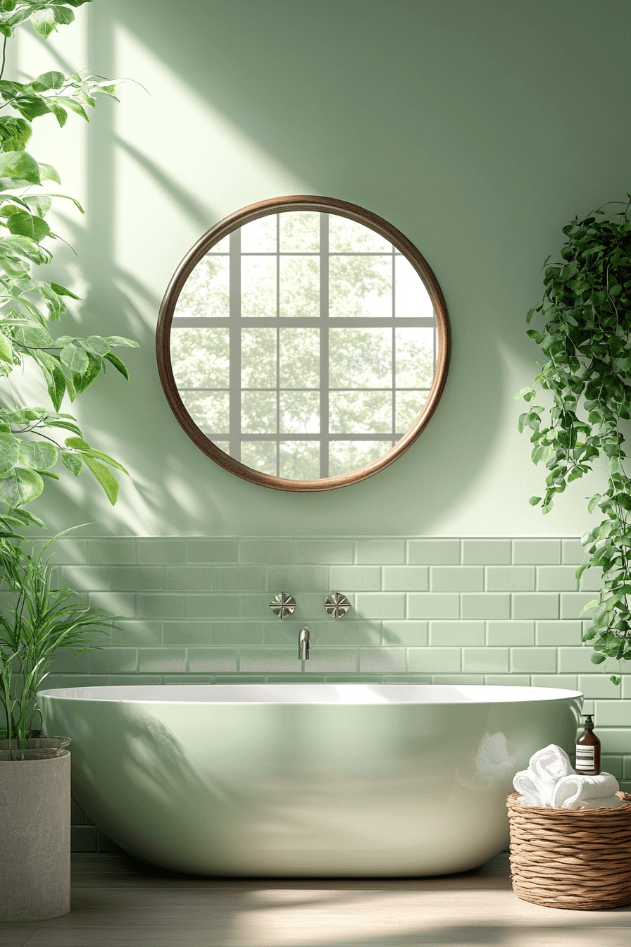 27 Sage Green Bathroom Decor Ideas That Feel Calm, Pretty, and Spa-Like