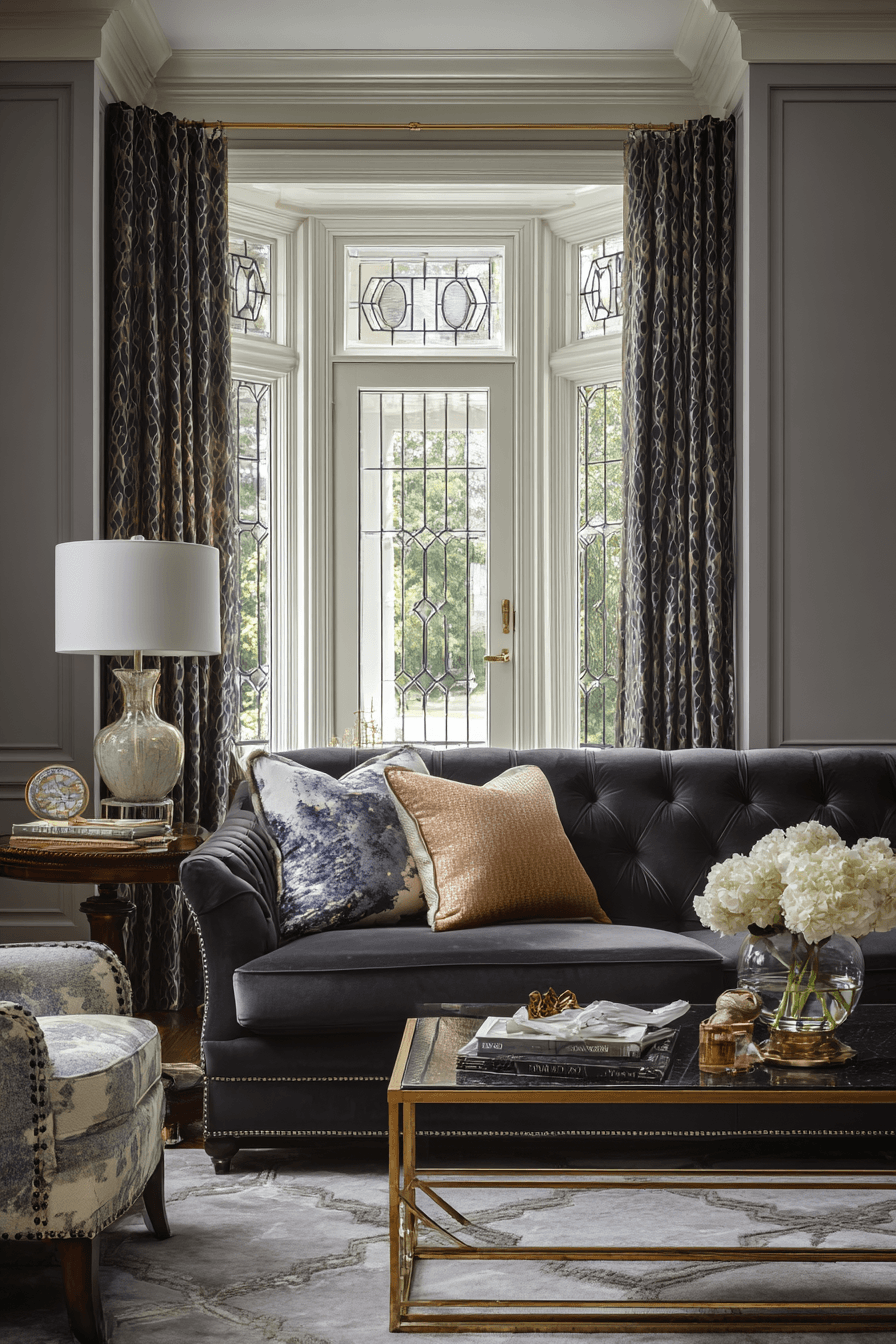 29 Dark Grey Sofa Living Room Ideas That Look Chic, Cozy, and Elevated