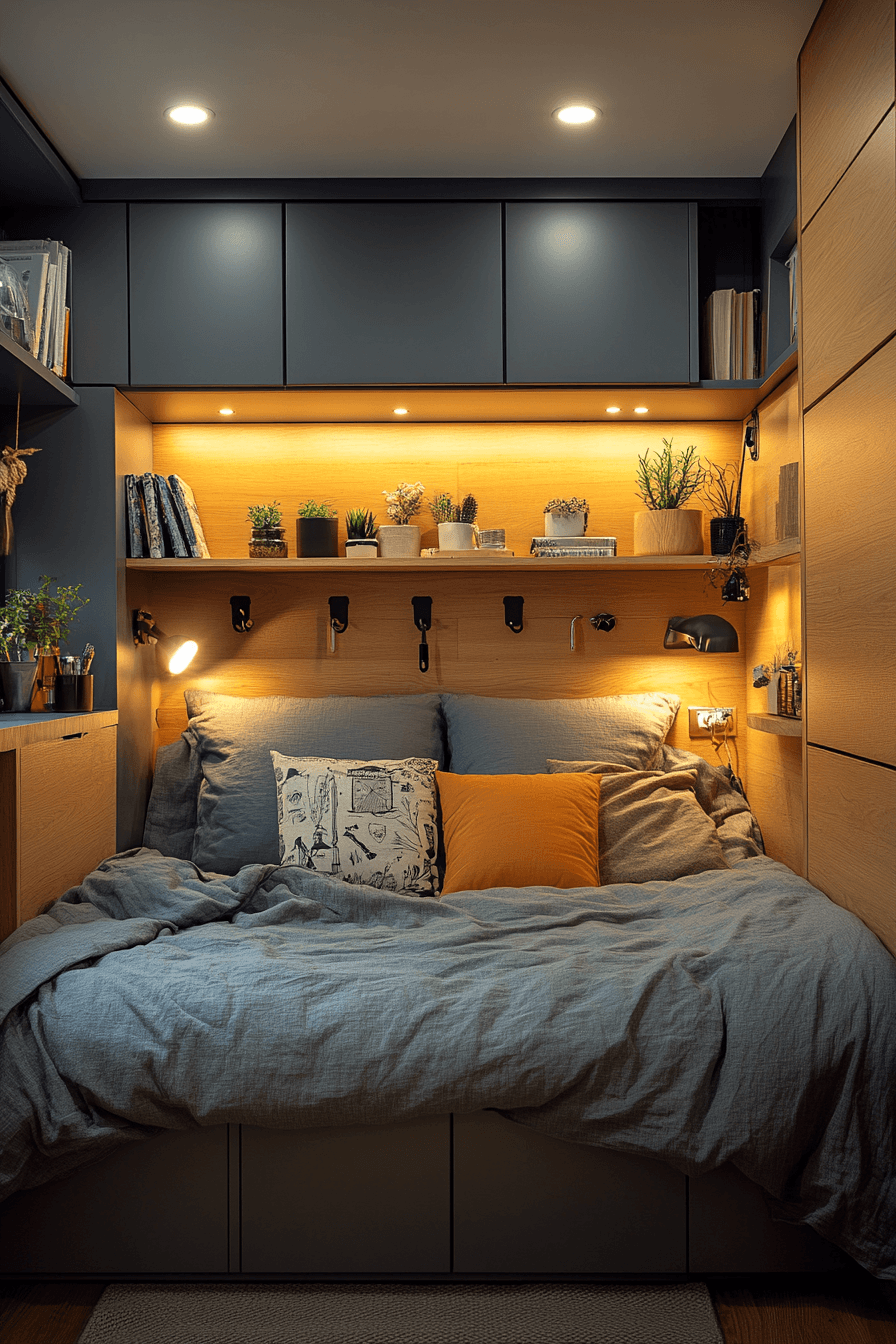 27 Tiny Bedroom Decor Ideas That Maximize Style in Small Spaces