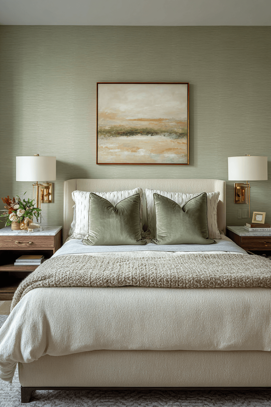 27 Sage Green and Cream Bedroom Ideas That Feel Soft, Calm, and Beautifully Cozy