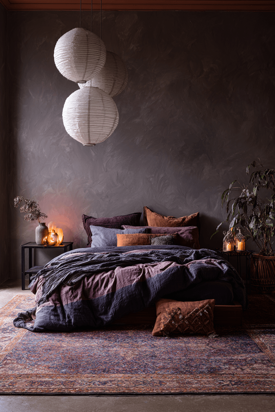 29 Dark Boho Bedroom Ideas That Feel Moody, Cozy, and Beautifully Styled