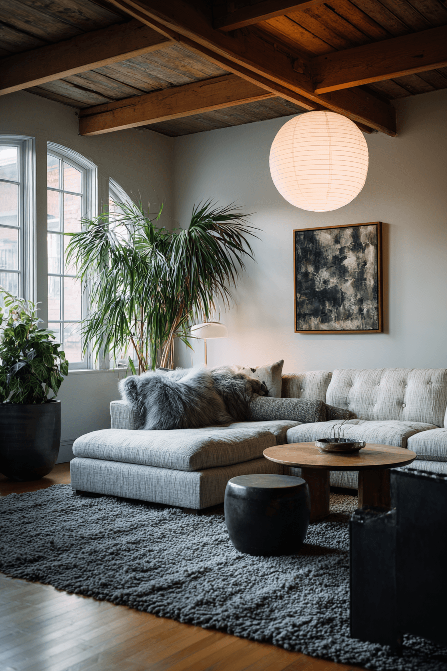 27 Wabi Sabi Japandi Living Room Ideas That Feel Calm, Natural, and Timeless