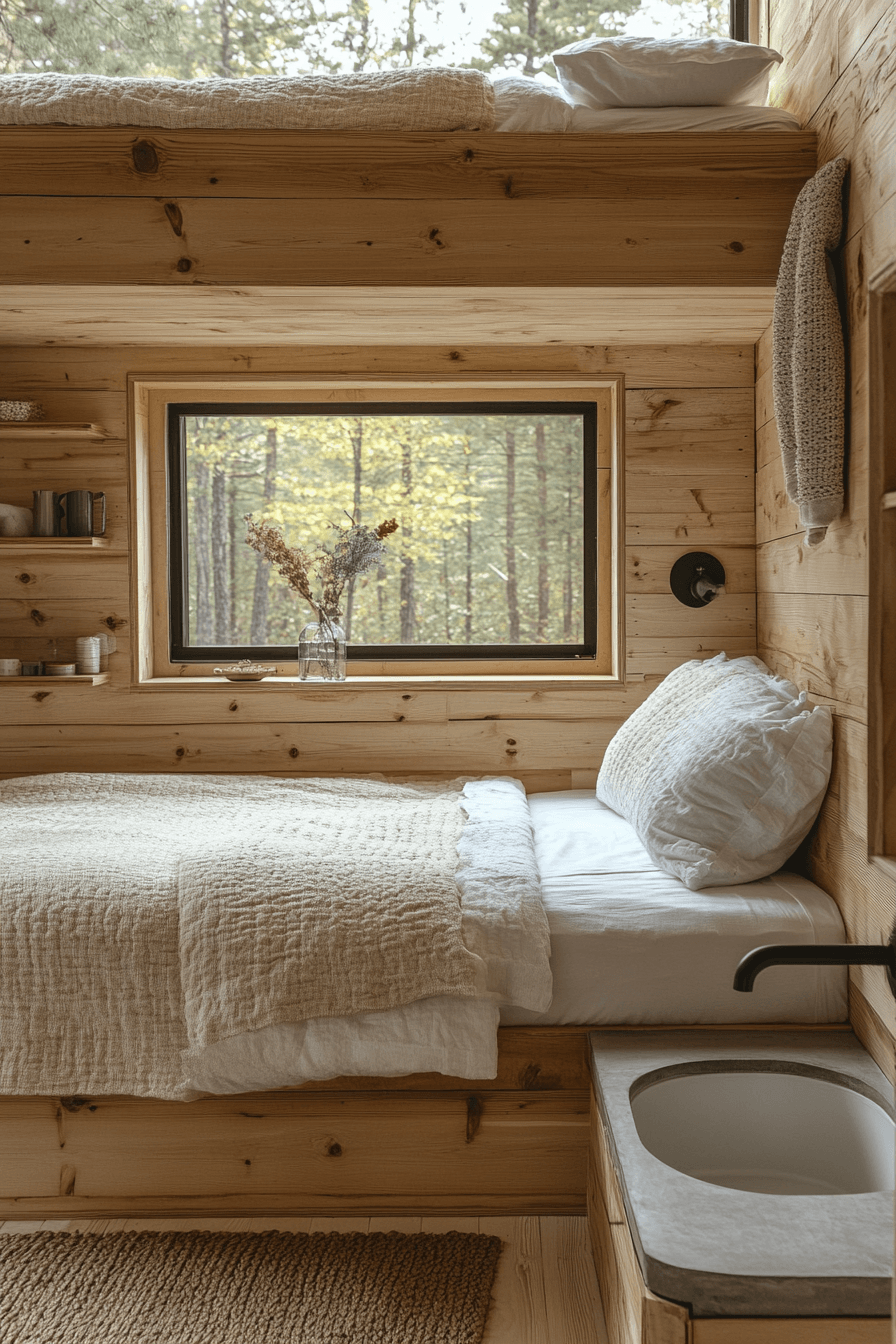 27 Tiny Cabins Interiors That Feel Warm, Characterful, and Wonderfully Cozy
