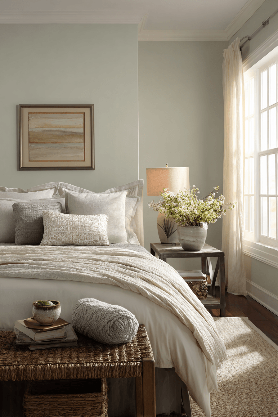 29 Light Sage Green Bedroom Ideas That Feel Fresh, Calm, and Beautiful