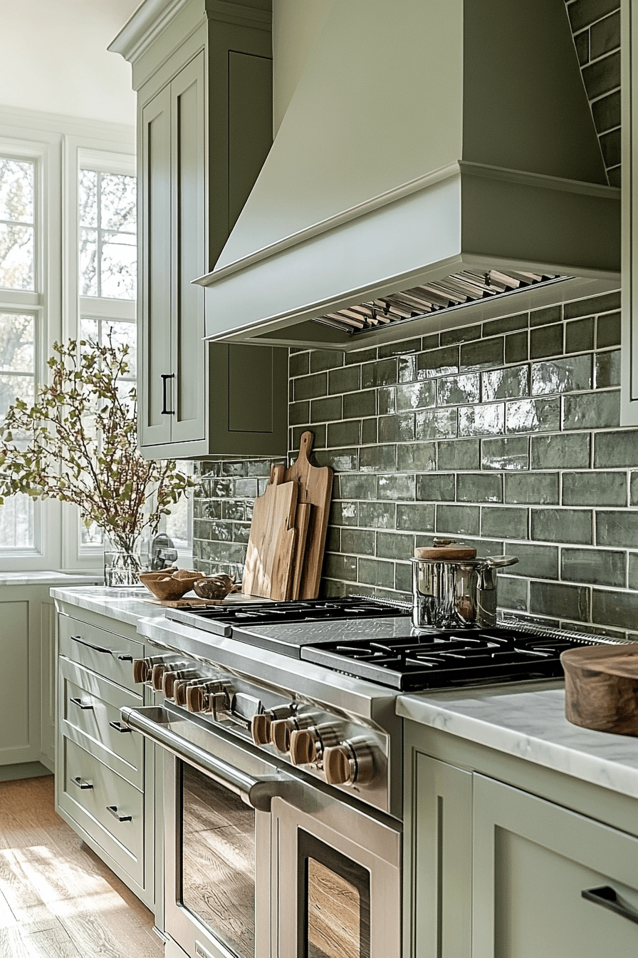 27 Sage Green Backsplash Kitchen Ideas That Make the Whole Space Feel Instantly Prettier